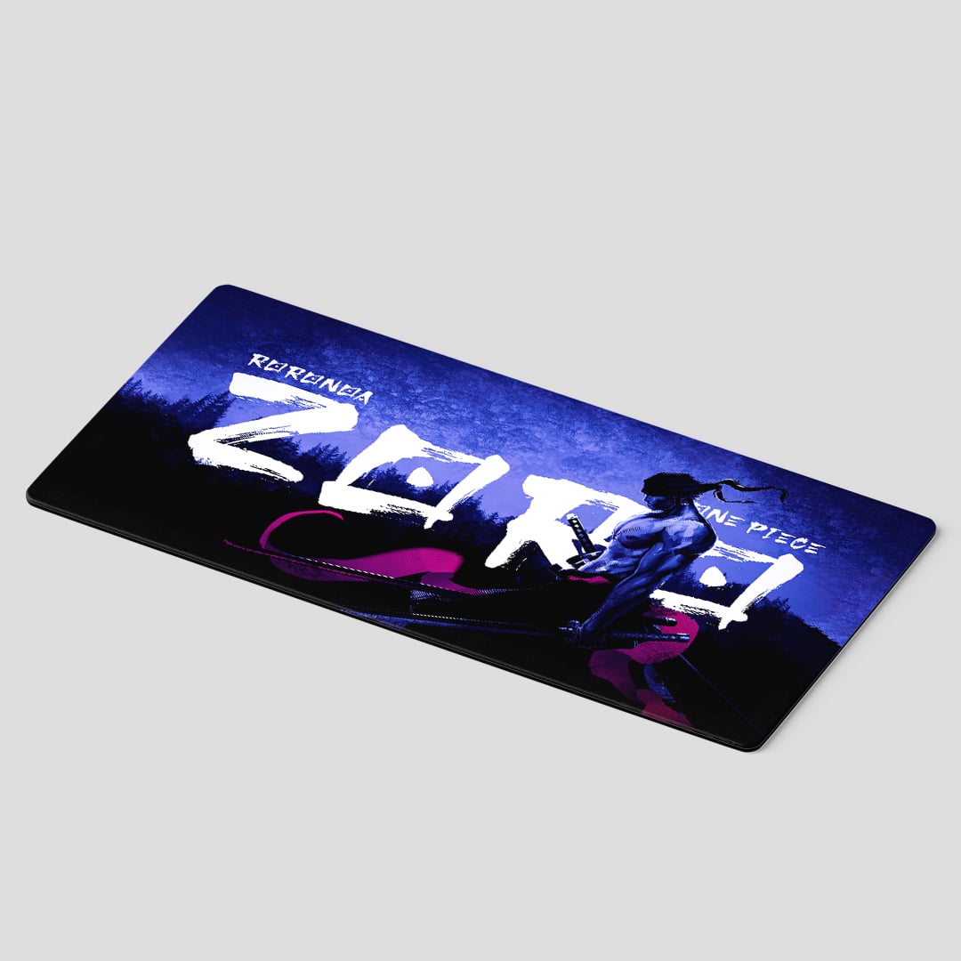 One Piece Zoro Graphic design desk mat