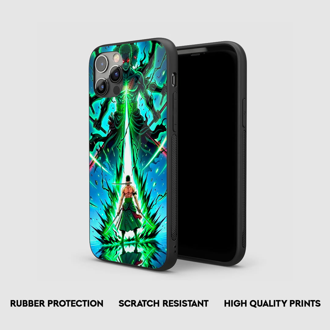 Roronoa Zoro Asura One Piece silicone phone case