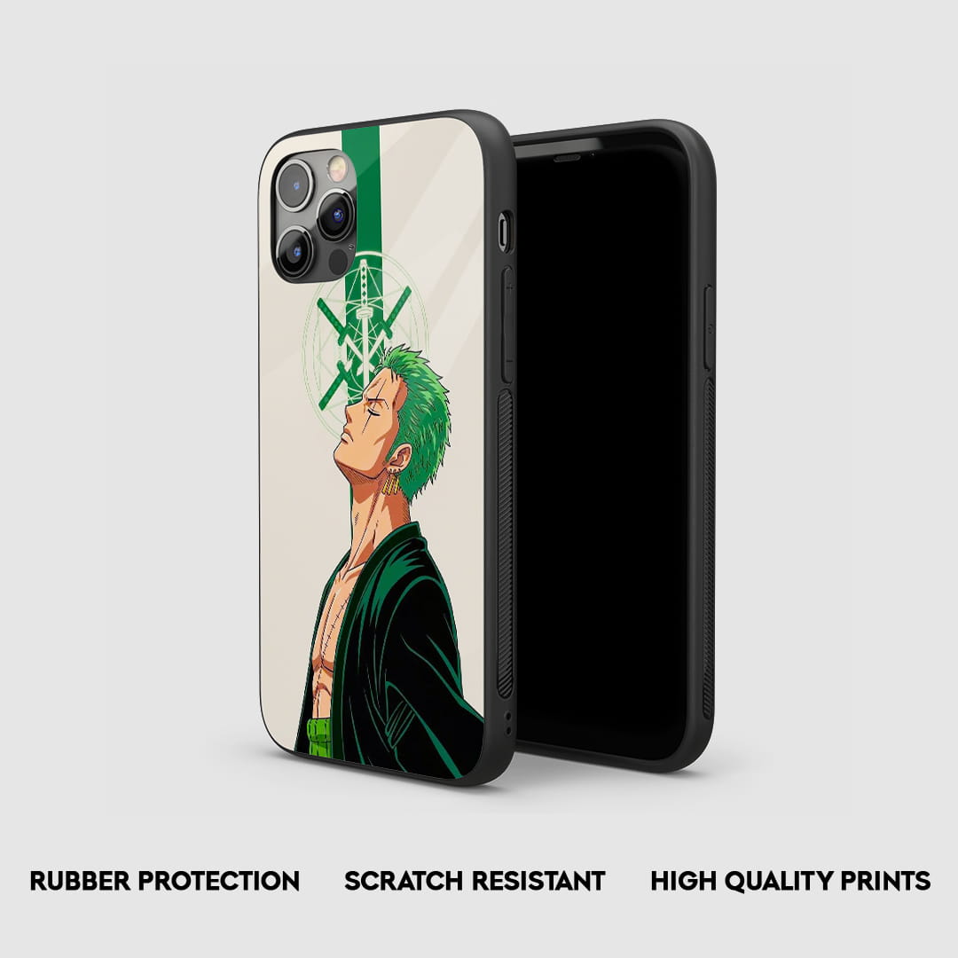 One Piece Zoro fighting pose mobile cover