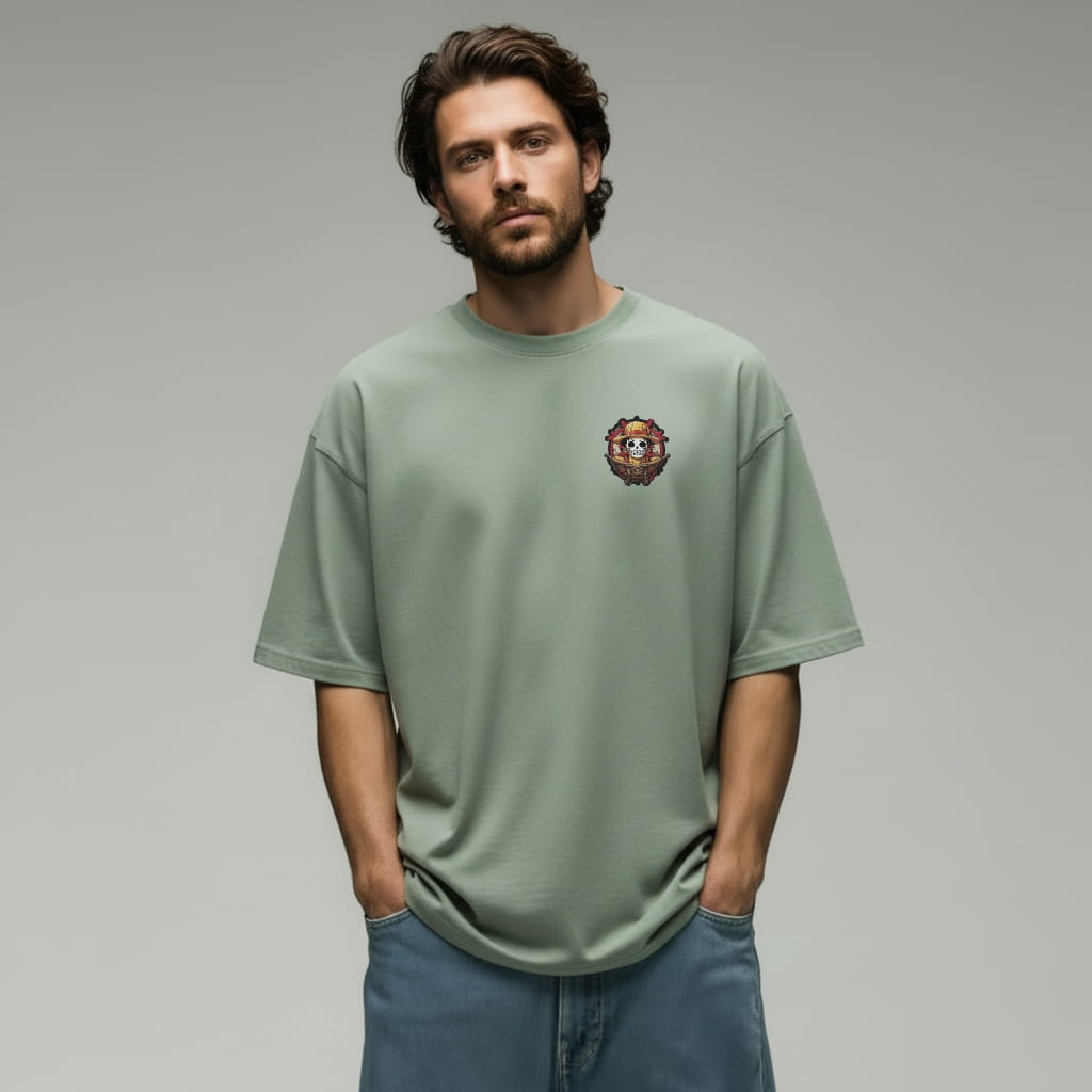 Monkey D Luffy Art Oversized T-shirt