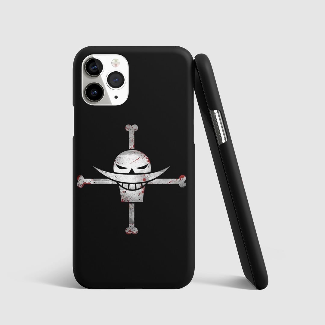 Black Beard Symbol Phone Cover with 3D matte finish and iconic Black Beard symbol.