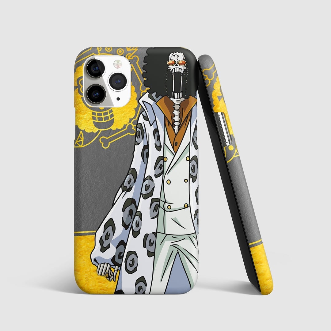 Brook Skeleton Figure Phone Cover with 3D matte finish and iconic Brook skeleton design.