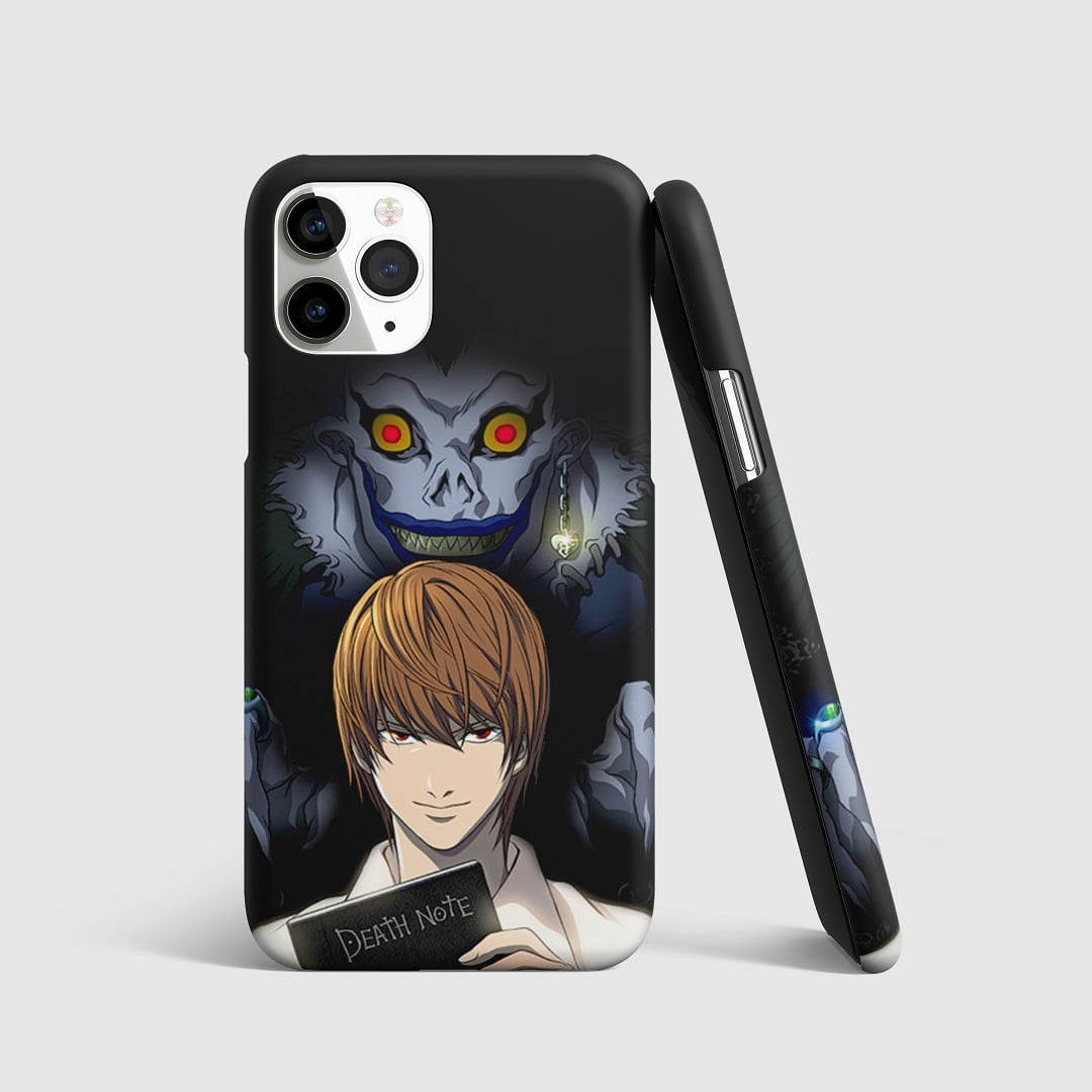 Death Note Light and Shinigami Phone Cover Bhaukaal Store