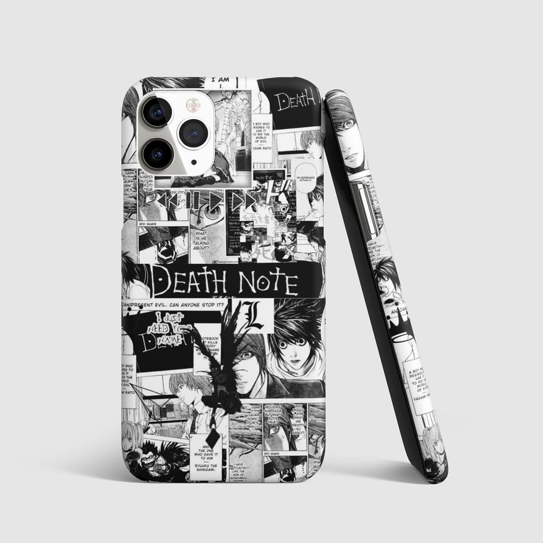 Death Note Manga Phone Cover Bhaukaal Store