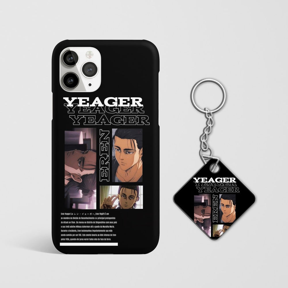 Eren Yeager Graphic - Striking Attack on Titan Phone Case