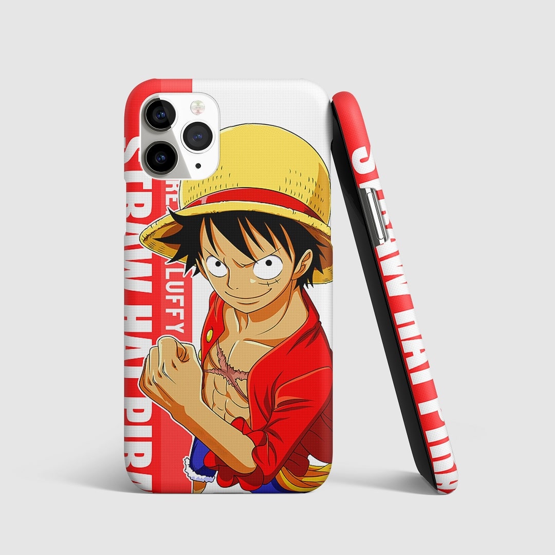 Monkey D Luffy Graphic Phone Cover with 3D matte finish featuring a vibrant graphic of Luffy.