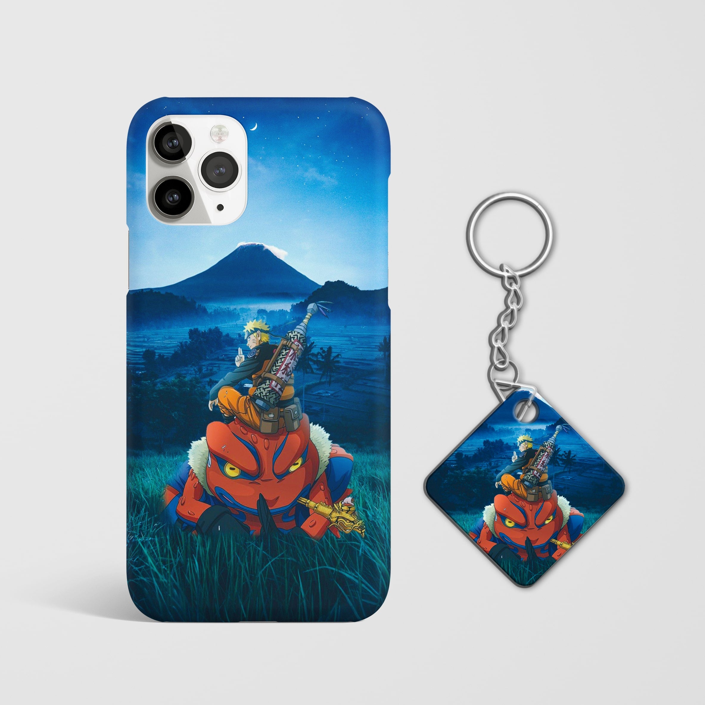 Gamabunta Toad Phone Cover with Keychain