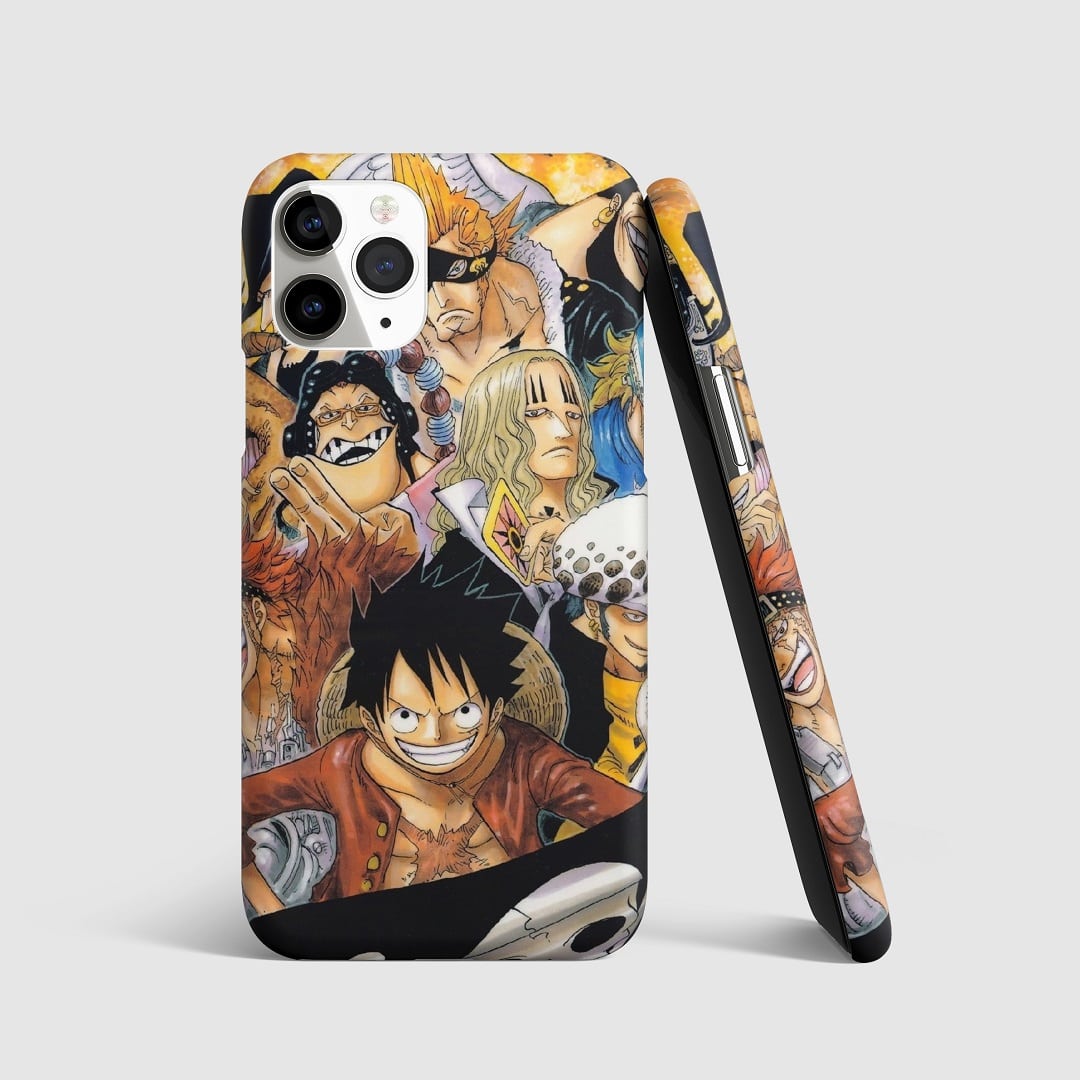 One Piece Wano Arc Phone Cover with 3D matte finish design.