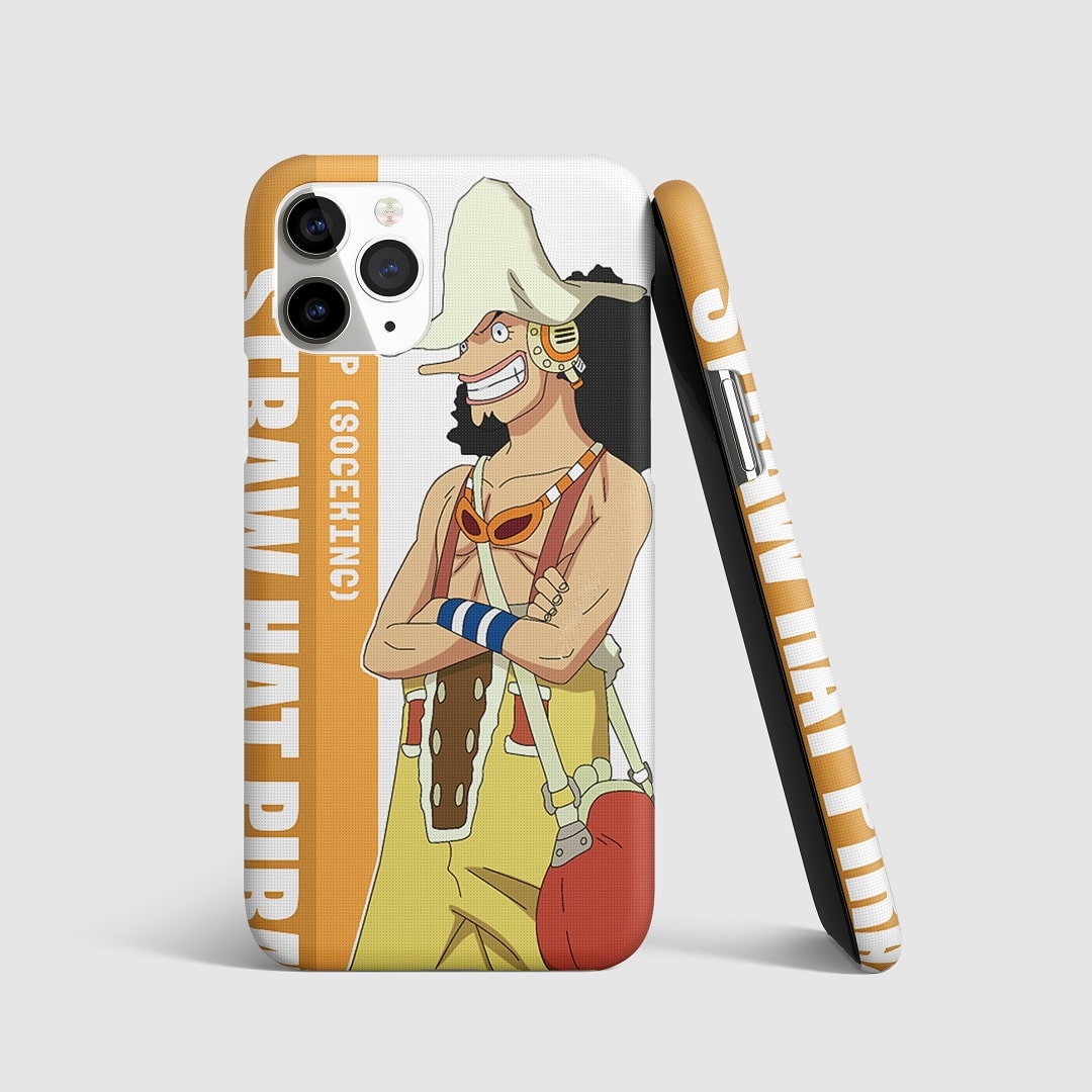 Usopp Graphic Phone Cover featuring a bold design from One Piece.